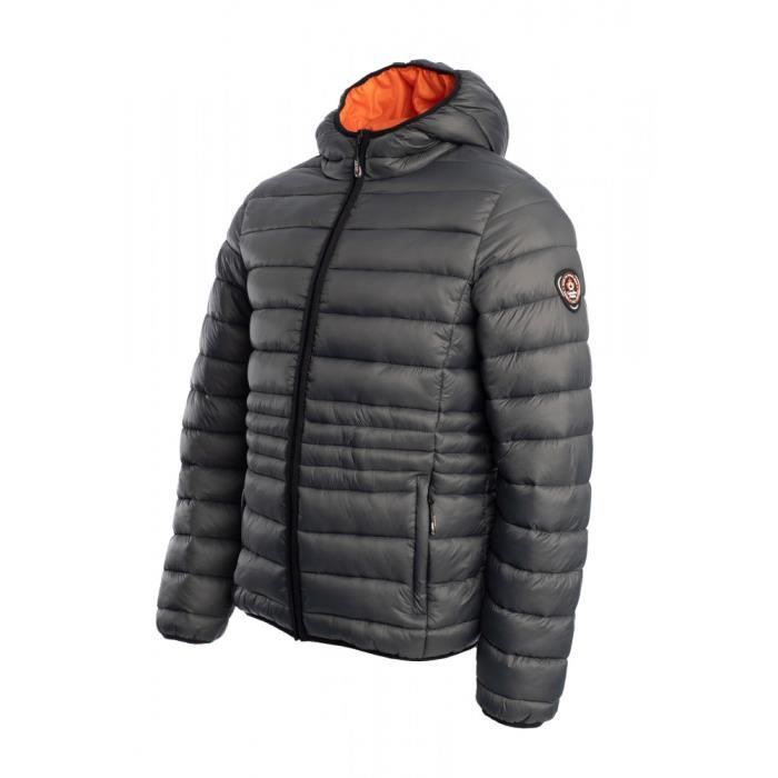 Doudoune fine Homme COLAPEAK CANADIAN PEAK Gris fonce Polyester Fermeture eclair