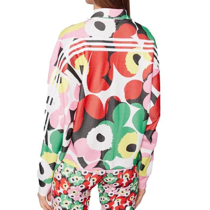 Veste de survetement Multicolores Femme Adidas Tracktop Multicolor Cdiscount Pret a Porter