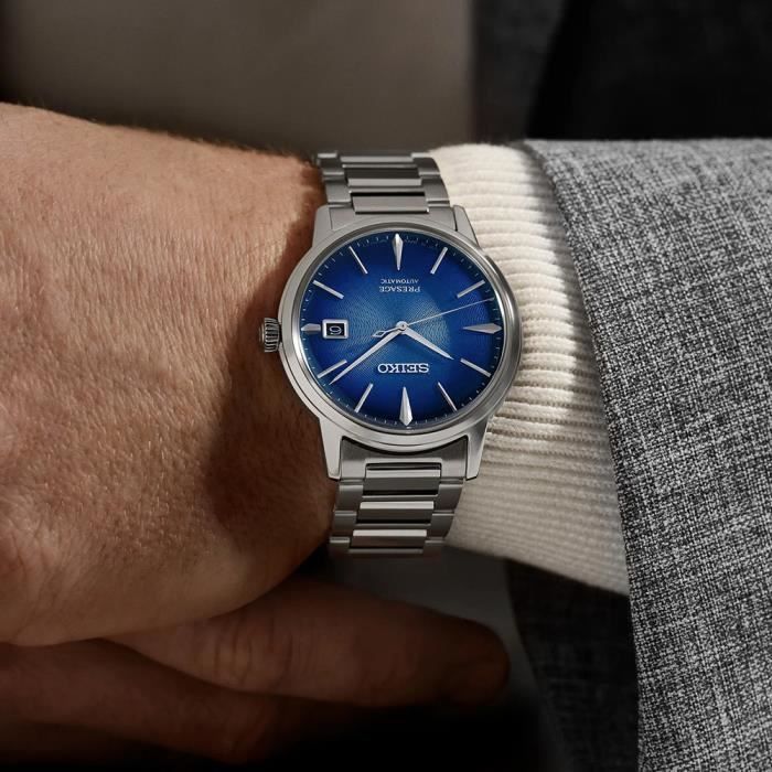 Bracelet acier homme SEIKO Montre Seiko automatique Pr sage