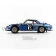Voiture Miniature de Collection - SOLIDO 1/18 - ALPINE A110 1600S - Rallye Monte Carlo 1976 - Blue - 1804204-2