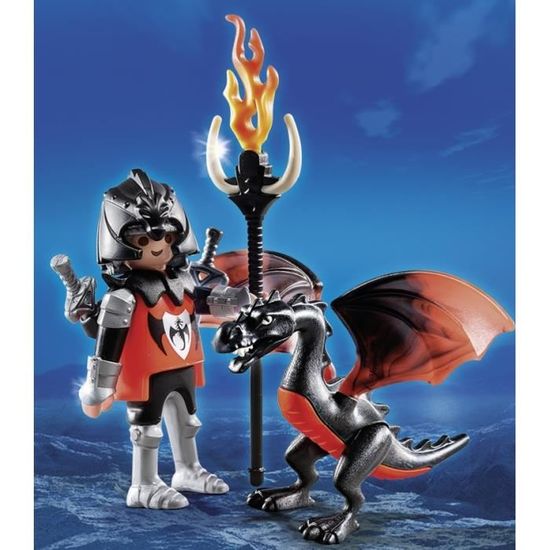 throw dust in eyes Excessive Dismissal PLAYMOBIL 4793 Chevalier avec dragon - Cdiscount Jeux - Jouets