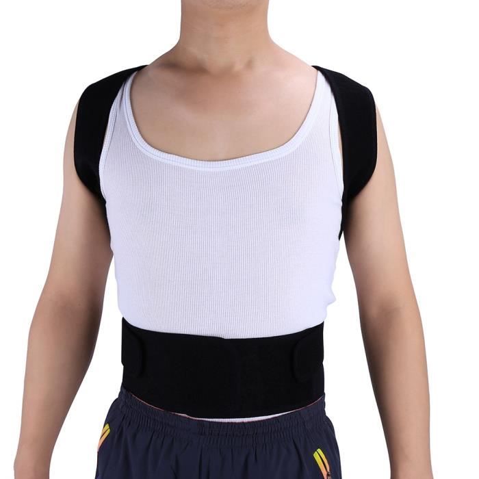 Ceinture posture Correction de posture Ceinture lombaire et Maintien droit Ajustable Pour Homme et Femme Taille M Cdiscount Sante Mieux vivre
