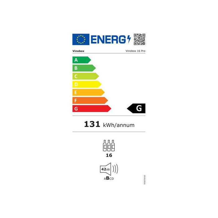 Cave à vin Vinobox 16 bouteilles Noir Cdiscount Electroménager