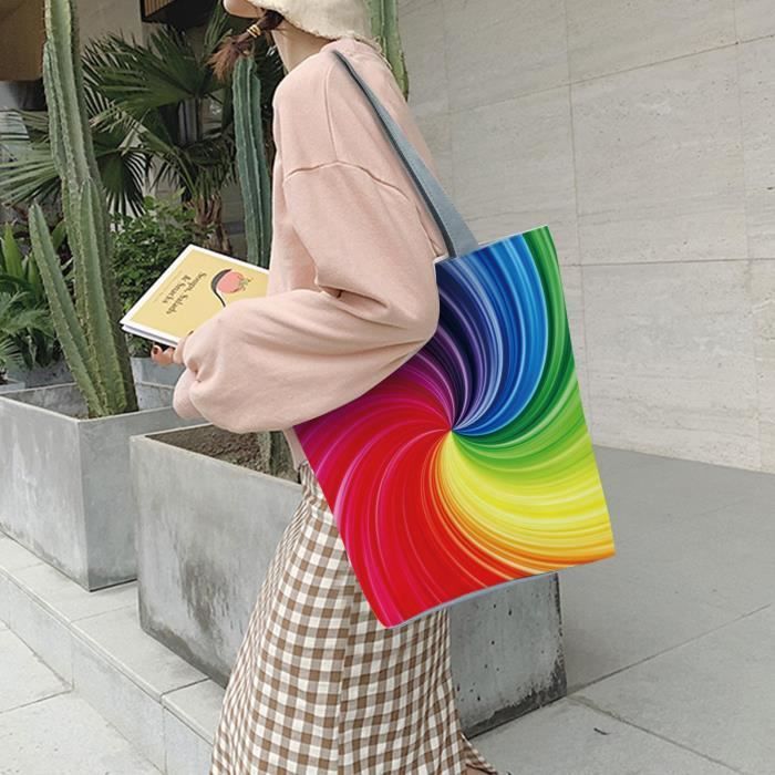 Sac à main coloré sale