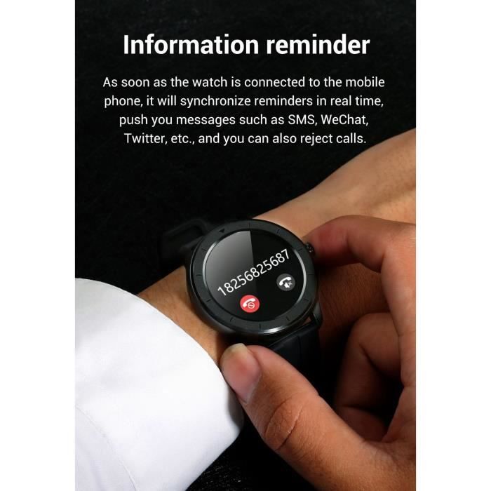 Montre connect e LEMFO T6 montre intelligente 2020 plus r cent