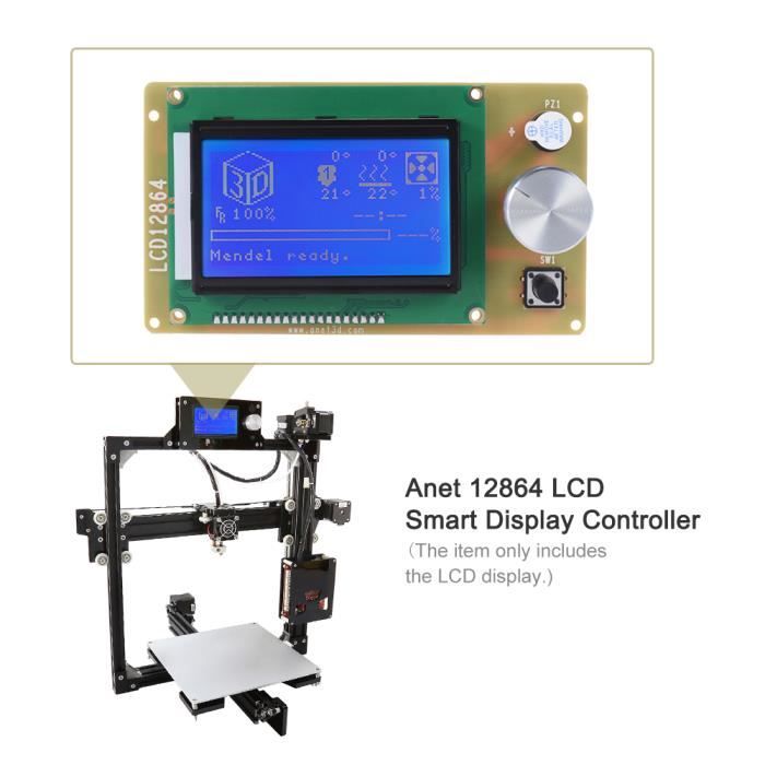Kit imprimante 3D LCD 12864 RAMPS 1.4 Mega Modules A4988 - A2itronic