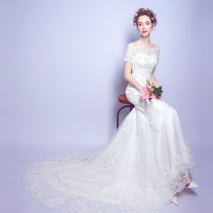 Robe hotsell mariée violette