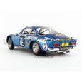 Voiture Miniature de Collection - SOLIDO 1/18 - ALPINE A110 1600S - Rallye Monte Carlo 1976 - Blue - 1804204-3