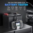 Testeur Batterie Voiture 12v 24v Bt600 Alternateur Auto Analyseur Imprimante-3