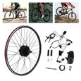 Kit de modification de vélo électrique 700c 36V 250W kit de modification de vélo électrique roue arrière LCD-3