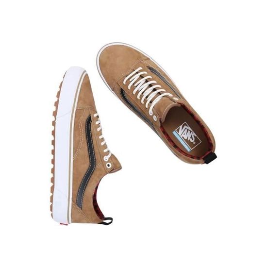 Baskets Vans Old Skool pour Homme Camel Beige Cdiscount