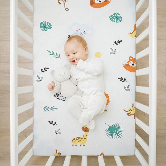 Drap Housse Bébé Kiabi Drap Housse Mousseline 36x78cm 100% Coton