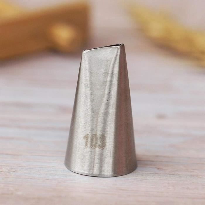 Douilles à Pâtisserie Wilton #47 Et #233 - Métal Réutilisable - Pour Décorer Gâteaux, Cupcakes, Muffins - Lave-vaisselle Safe