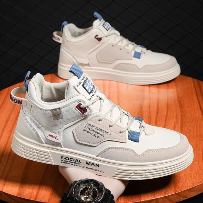 Basket plate homme hot sale