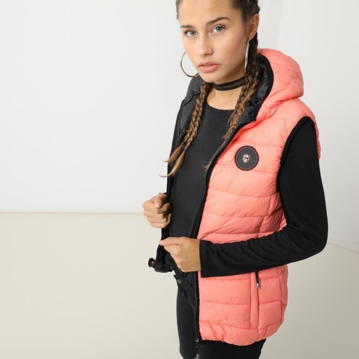 Doudoune sans best sale manche geographical norway