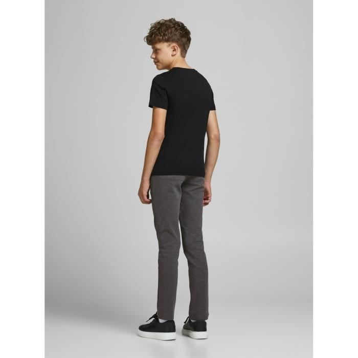 Pantalon en toile enfant Jack Jones Vega Trash Dark gris fonce 14 ans