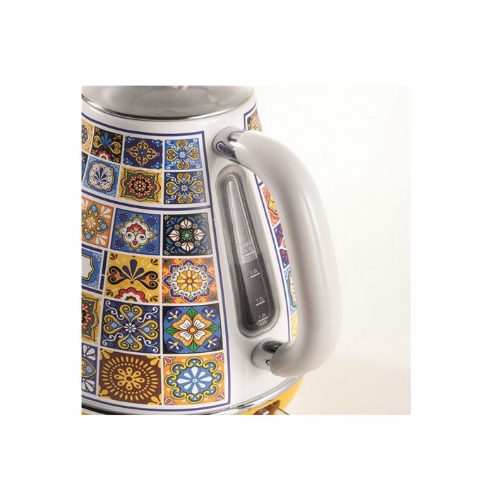 Bouilloire Vintage Bleu 1,7 L - Ariete - Poignée ergonomique et filtre anticalcaire amovible - Electroménager Bouilloire Vintage Bleu 1,7 L - Ariete - Poignée ergonomique et filtre anticalcaire amovible - Electroménager