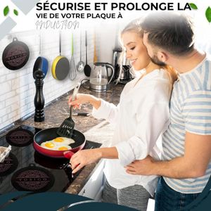 Support Inoxydable Pour Cuisinière à Induction - Étagère Antidérapante Multifonction Cuisine - HEALLILY