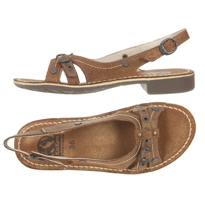 Sandales kickers pas cher outlet