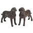 chien HUSKY DEBOUT Statue de collection LEONARDO