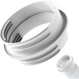 Connecteur de Tuyau d'Évacuation pour Climatiseur Mobile,Connecteur Portable 13/15 cm,Prolongateur Anti-Fuite Pour Fenêtre