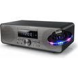 Système Chaîne hifi - Muse M-880BTC - Bluetooth avec radio FM, CD et port USB - 80W + Télécommande - Lumière OVNI-0