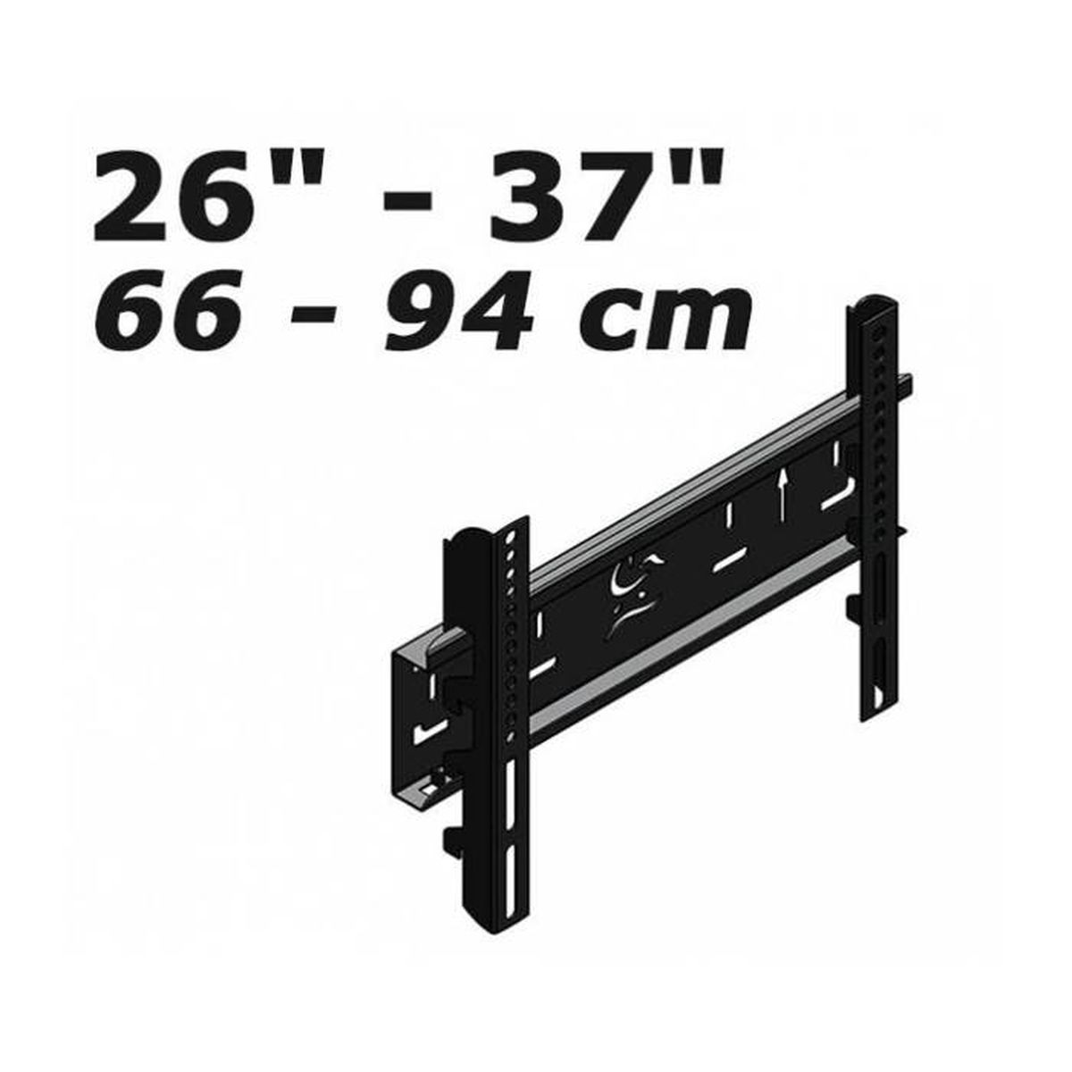 Support Mural TV Inclinable Et Pivotant Pour 23 à 50 Pouces - Compatible VESA Jusqu'à 200x200, Max 30 Kg - 2