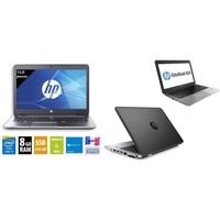 PC PORTABLE Hp EliteBook 820 G2 12" Core i5-5300U 2,3 GHz - SSD 256 Go - 8 Go AZERTY - Français WINDOWS 10 Pro