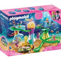 PLAYMOBIL - Pavillon de corail avec dôme lumineux - Playmobil Magic - Les Sirènes