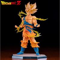 Figurine Dragon Ball Z - SEBTHOM - Sangoku Super Sayan - Orange - 18 Cm - Intérieur