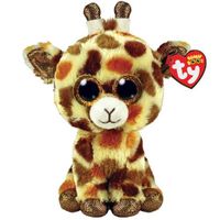 Jouet en peluche - TY - TY36394 - Stilts la girafe - Multicolore - 8x8x15cm - Enfant
