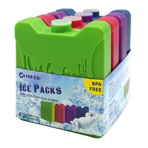 P Prettyia Cong/élateur Barre Bloc R/éfrig/érant pour Sac Isotherme Glaci/ère pour Cuisne Plaine Air