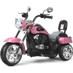 MOTO - SCOOTER COSTWAY Moto Électrique 6V pour Enfants Scooter av