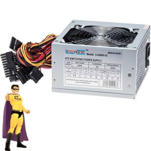 ALIMENTATION INTERNE Alimentation PC LC Power LC420H-12 400W Power Supp