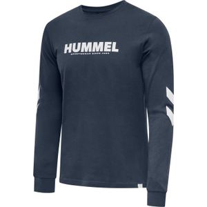 T-SHIRT MAILLOT DE SPORT T-shirt manches longues - HUMMEL - hmllegacy - Bleu foncé - Homme