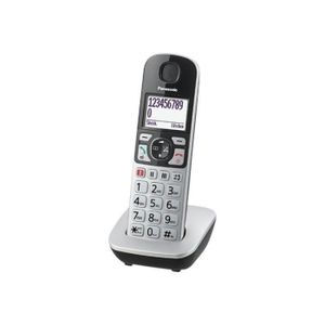 Téléphone fixe Téléphone sans fil Panasonic KX-TGE510 avec ID d'a