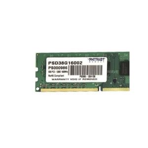 MÉMOIRE RAM 8Go RAM PATRIOT PSD38G16002 PC3-12800U DIMM DDR3 1