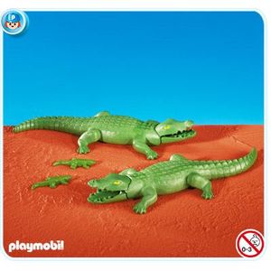 UNIVERS MINIATURE PLAYMOBIL 7894 - Famille de crocodiles