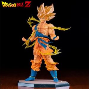 FIGURINE - PERSONNAGE Figurine Dragon Ball Z - SEBTHOM - Sangoku Super Sayan - Orange - 18 Cm - Intérieur
