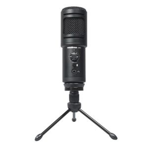 Microphone USB Souple Avec Réduction De Bruit – Pour Ordinateur, Visio, Chat – Flexible Et Plug & Play