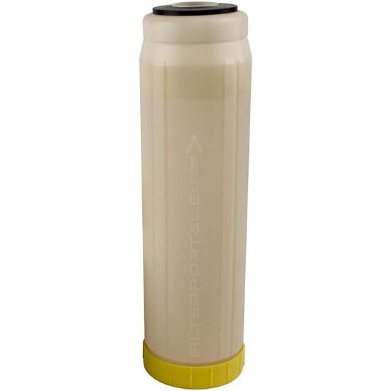 Cartouche Filtre à Eau Adoucissante - Résine Cationique Anti-calcaire - 10" - Pour Eau Potable Et Usage Domestique