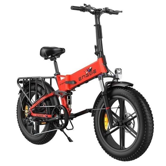Pneu VTT URLIFE Gros Pneu Ebke - 20 Pouces, Caoutchouc Noir - Neuf