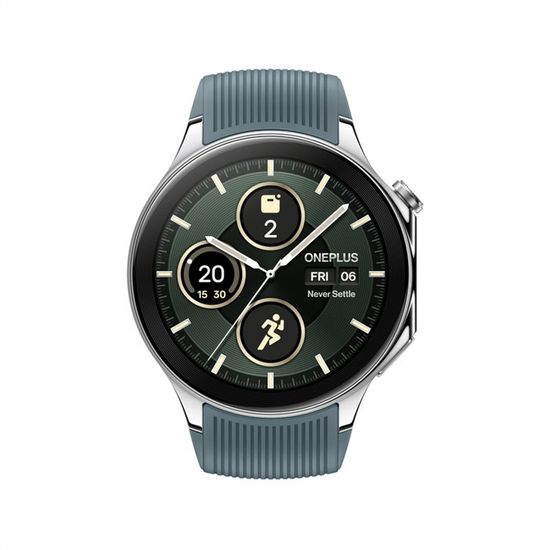 OnePlus Watch 2 Radiant Steel 46mm Bluetooth Montre Connectée Intelligente