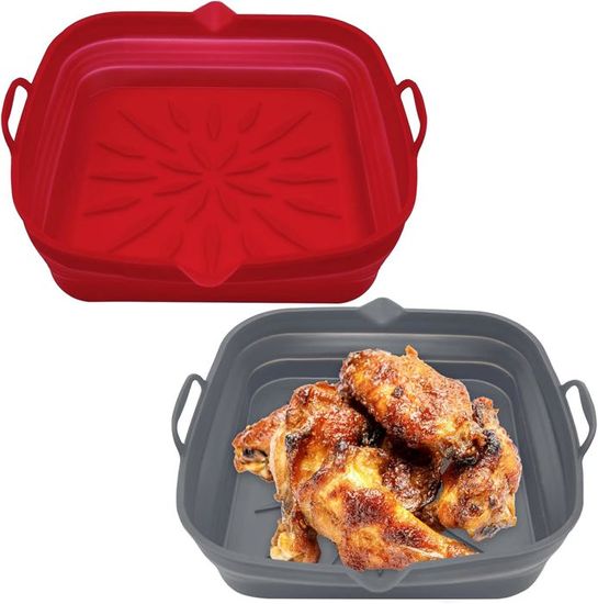 Moufles De Cuisine En Silicone Résistantes à La Chaleur - Maniques Antidérapantes Pour Four, Micro-ondes, Barbecue - 3