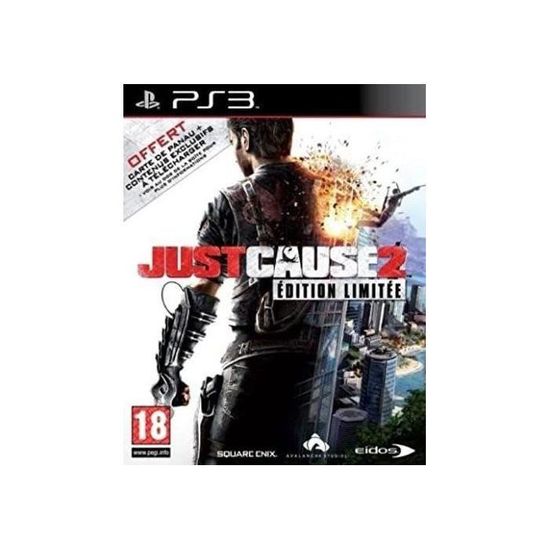 Jeu PS3 - Just Cause 2 Édition Limitée - Version PAL FR Complète Avec Poster - Bon état