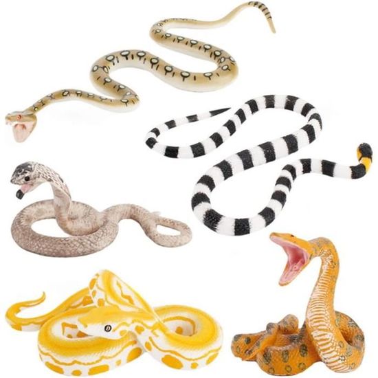 FunFamz Le jouet serpent en caoutchouc réaliste original – Grande farce de serpent noir pour garder les oiseaux à distance, jouets serpents qui ont l'air réels, cadeau naturel parfait pour les enfants FunFamz Le jouet serpent en caoutchouc réaliste original – Grande farce de serpent noir pour garder les oiseaux à distance, jouets serpents qui ont l'air réels, cadeau naturel parfait pour les enfants