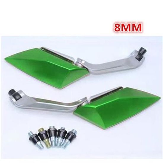 Rétroviseurs Latéraux Chromés Crâne Moto Guadeloupe