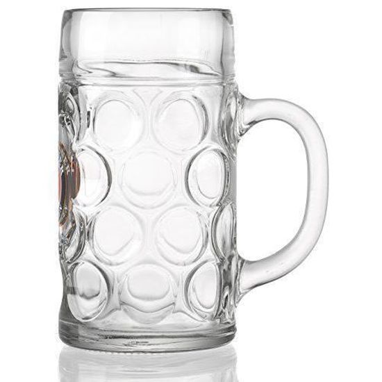 Ritzenhoff Breker Chope De Biere Paulaner 1 L Avec Niveau 1140 Cdiscount Maison