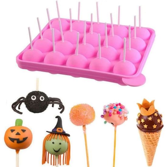 Mini Moule A Glace, 6 Pièces Moule À La Glace Pop Ensemble, Moule À Glace Avec Batonnet