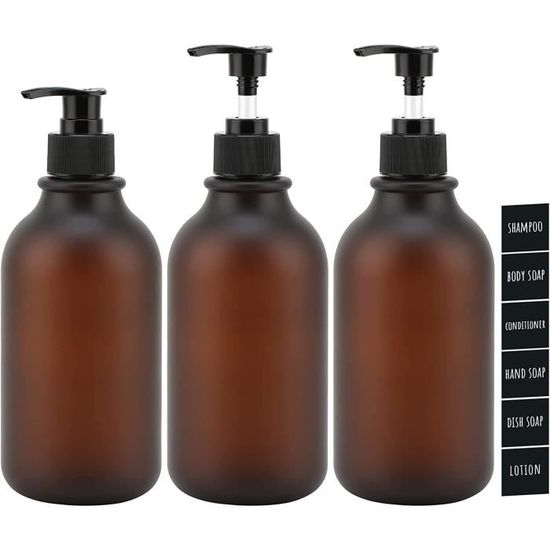 3 Bouteilles Rechargeables De Voyage – Parfaites Pour Gel Douche, Shampooing Ou Lotion - 6